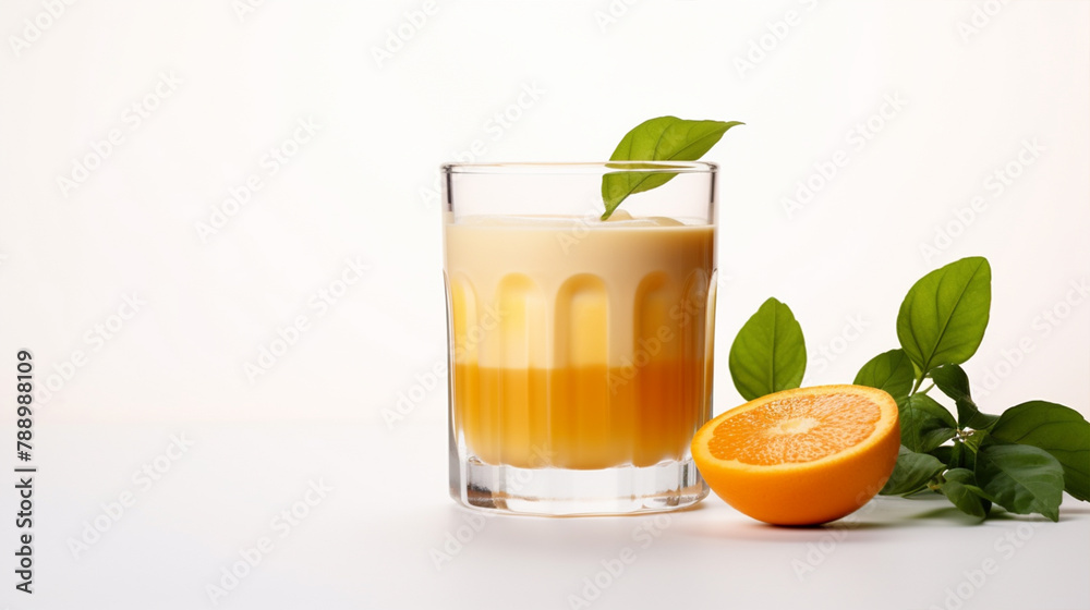 Coffee with orange juice. Popular drink. Bumble bee Coffee with orange juice. Popular drink. Bumble bee