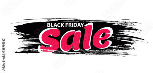 Black friday sale banner layout design