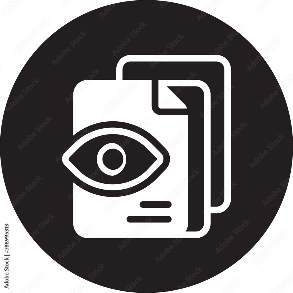 monitoring glyph icon