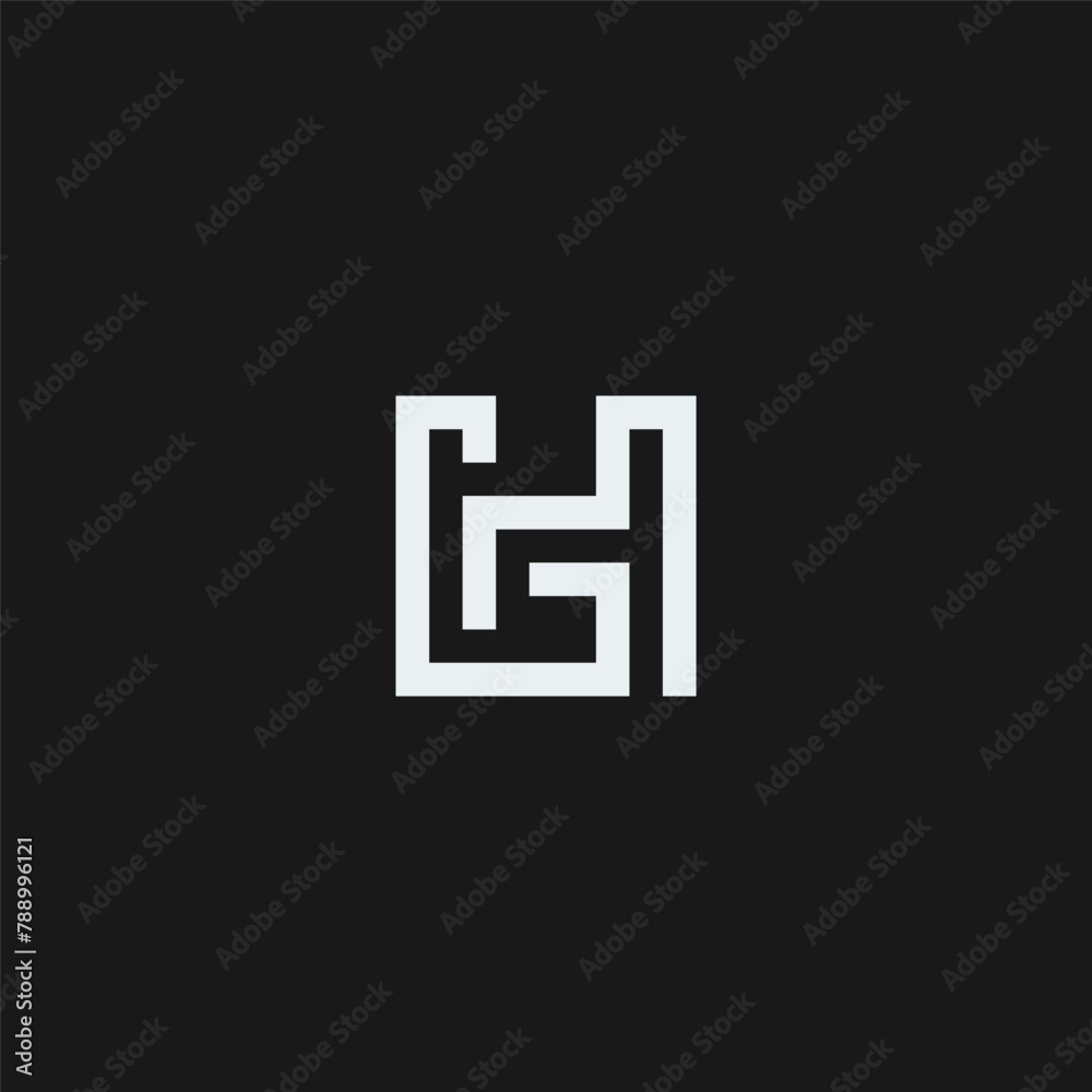 HG monogram logo in black and white. HG monogram logo in black and white.