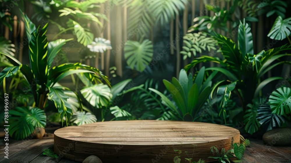 Tropical Forest Product Podium