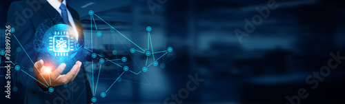 Quantum physicist orchestrating global structure networking and harnessing quantum connection, superposition, quantum entanglement, qubit service, quantum computing, and quantum network.