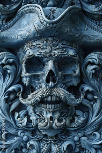 Skull of a Fearsome Pirate