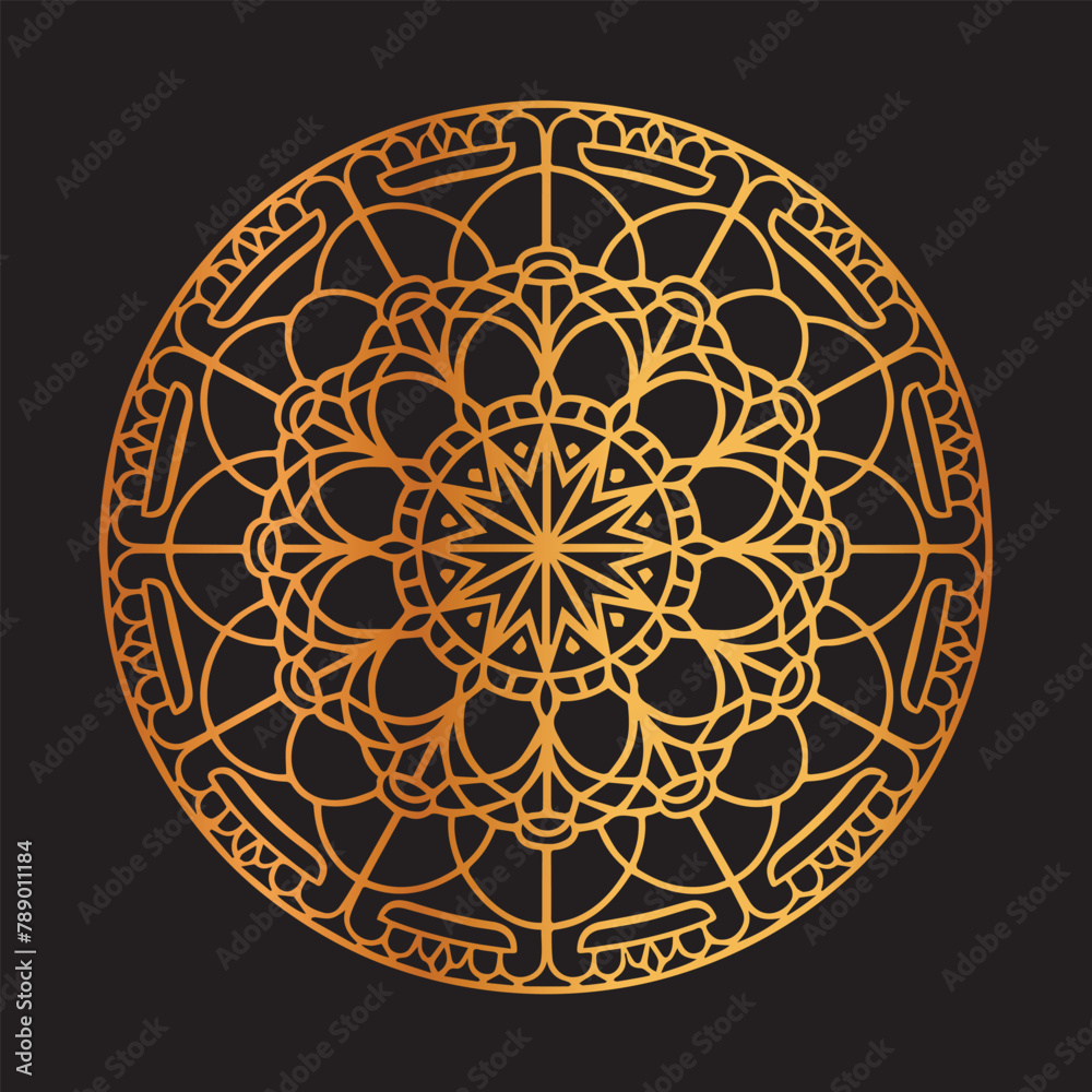 Luxury Mandala Background Design Template
