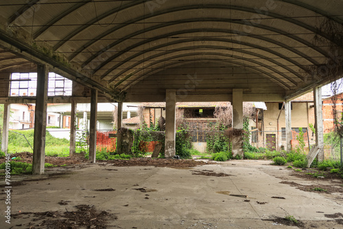 Factory old abandonment crisis economic decay