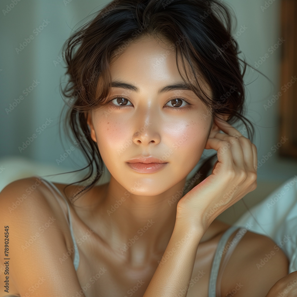 美しい女性のビューティーポートレート 美しい女性のビューティーポートレート
