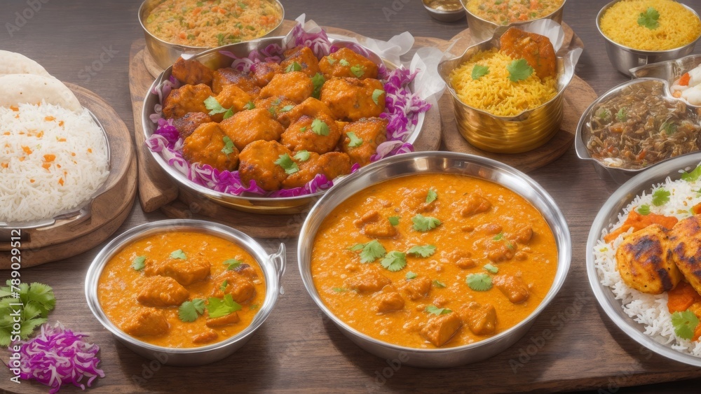 A Feast of Indian Delicacies A Feast of Indian Delicacies
