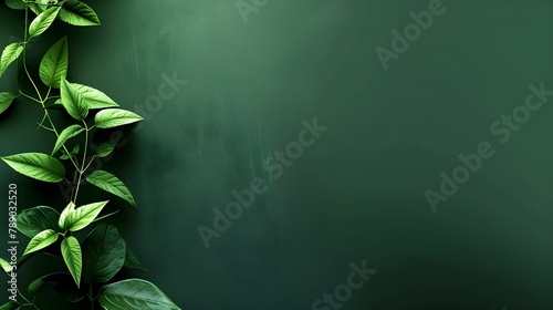 GREEN ILLUSTRATION CONCEPT BACKGROUND WALLPAPER photo