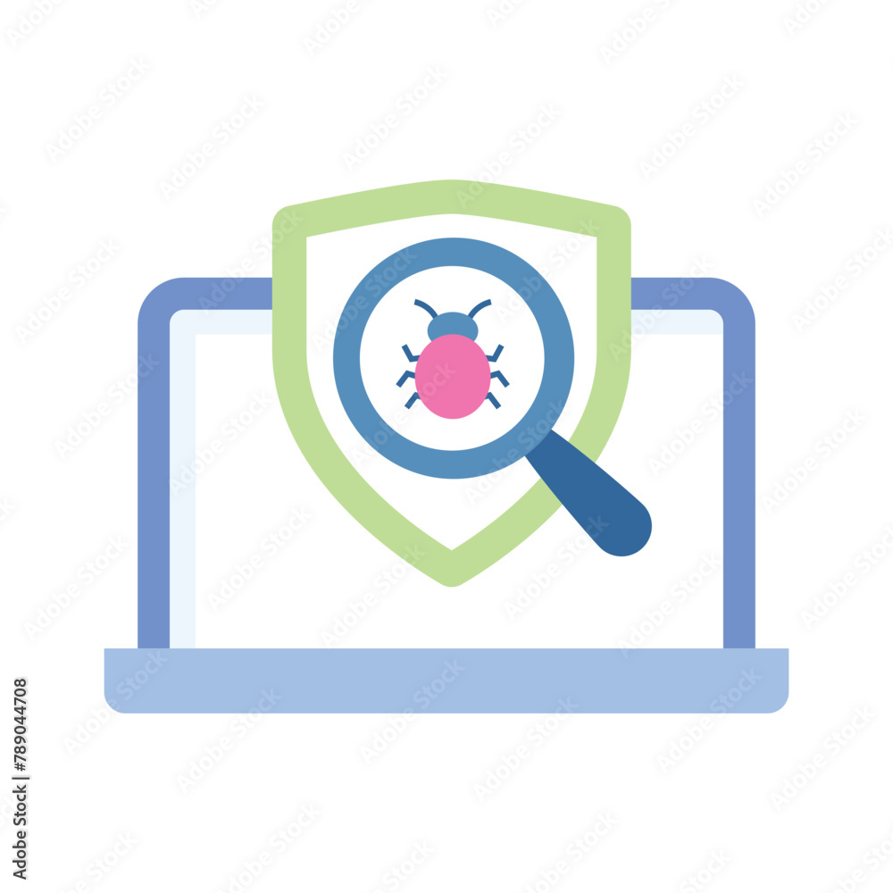 An amazing vector of antivirus in trendy design style An amazing vector of antivirus in trendy design style