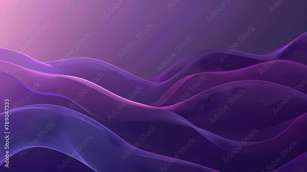 Obraz premium PURPLE ILLUSTRATION CONCEPT BACKGROUND WALLPAPER