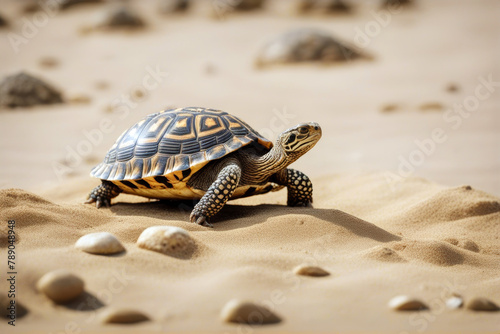 sand tortoise walking protective Leopard shell slowly reptilian leg wrinkled looking africa free spotted ground herpetology wild crawling marking texture colours wildlife creature photo