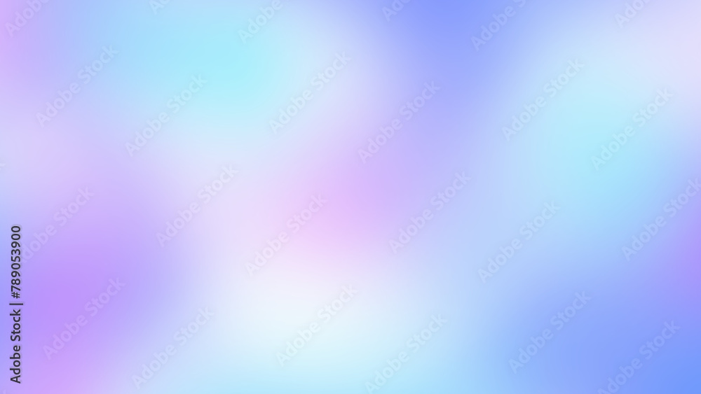 Blue Blurred transparent gradient background. Transparent png overlay background