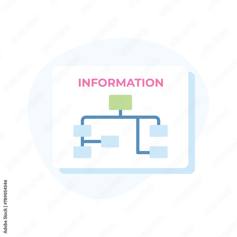 Premium icon of Algorithm, easy to use vector