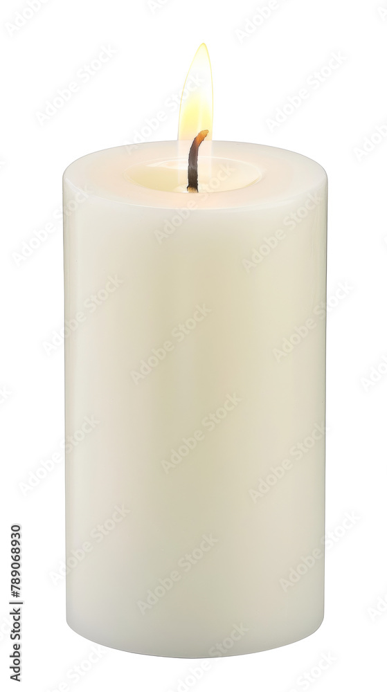 white candle on white background, product shot, close shot, professional photography white candle on white background, product shot, close shot, professional photography