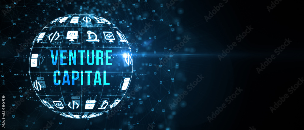 Venture capital. Investor capital. 3d illustration Venture capital. Investor capital. 3d illustration
