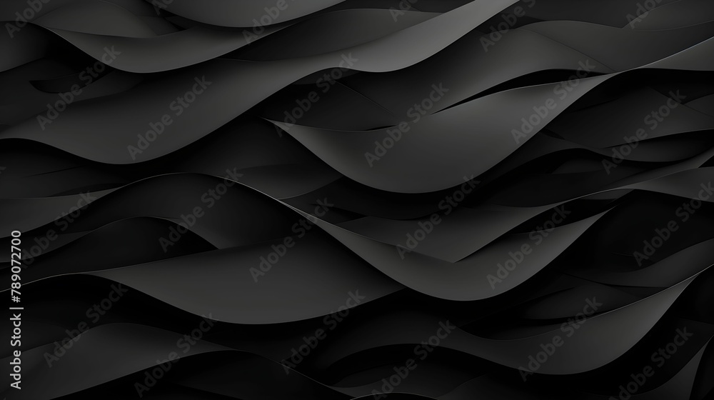 Fototapeta premium BLACK ILLUSTRATION CONCEPT BACKGROUND WALLPAPER
