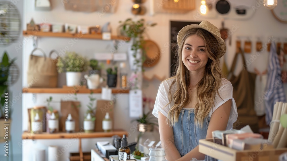 small business owner hosts a live shopping event on their website, offering interactive product presentations and exclusive discounts. small business owner hosts a live shopping event on their website, offering interactive product presentations and exclusive discounts.