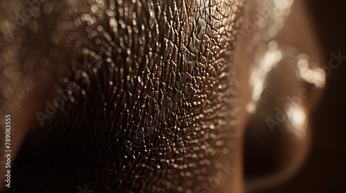 The texture of the skin : Generative AI photo