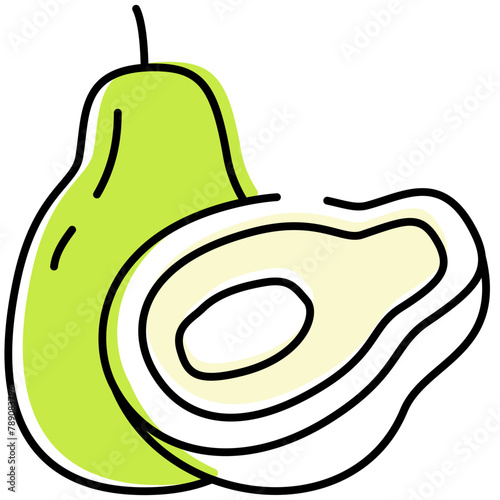 Avocado Icon
