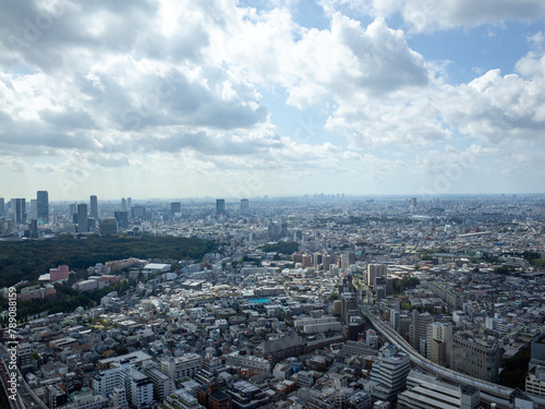 東京 新宿　日本　高層ビル