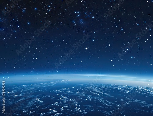 Starry Vistas  Exploring Infinity in Midnight Skies