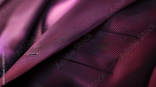 Detail closeup closeup of suit jacket : Generative AI photo