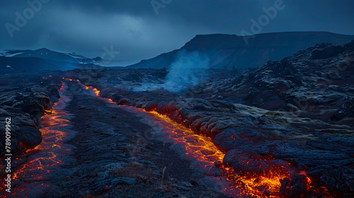 Trail to the lava  © Salman