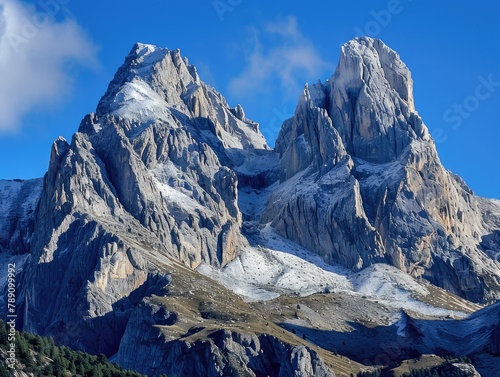 Majestic Majesty: Conquering Peaks Under the Blazing Sun