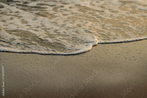Footprint on the sand (ID: 789101997)