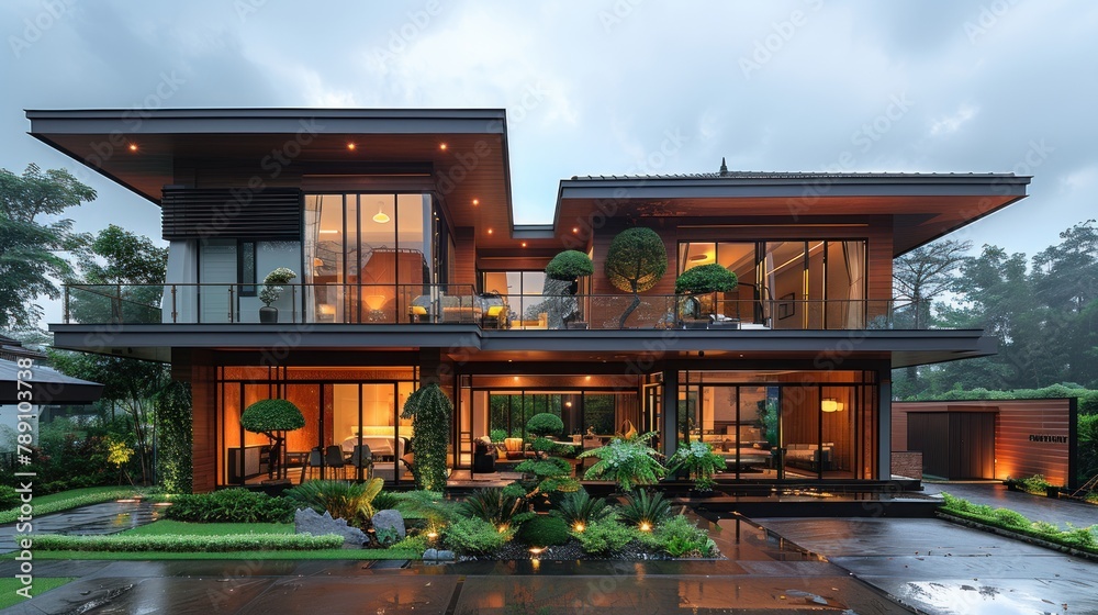 Contemporary house exterior Contemporary house exterior