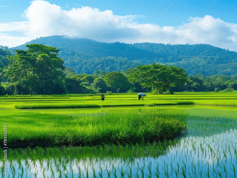 Rice Paddy Rhapsody: Within the sprawling rice paddies