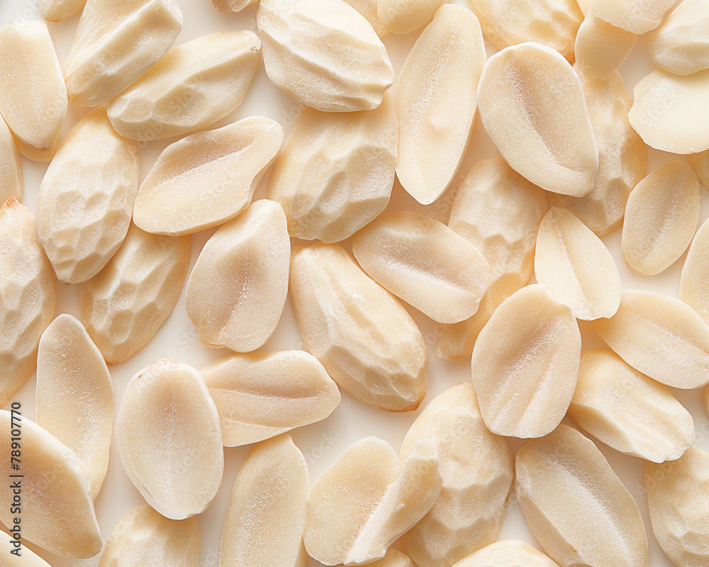Blanched Almond background Blanched Almond background