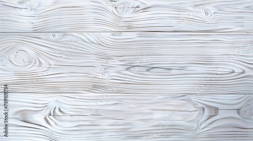 White wood texture background flat lay : Generative AI