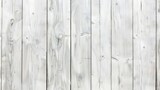 Seamless wood planks texture Vintage white painted and softly weared tileable white wooden background flatlay top view : Generative AI
