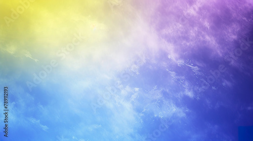 perfect blue yellow and violet background  beauty