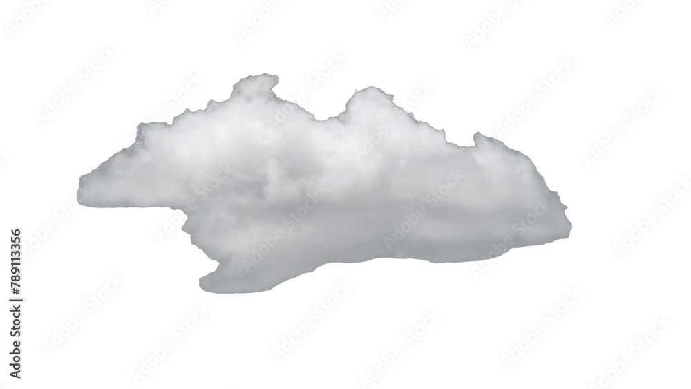  cloud on an isolated transparent background. Smoke, fog, cloud png