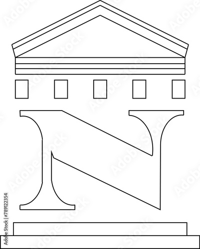 vector image of windrose sign icon design for cardinal directions for map completeness