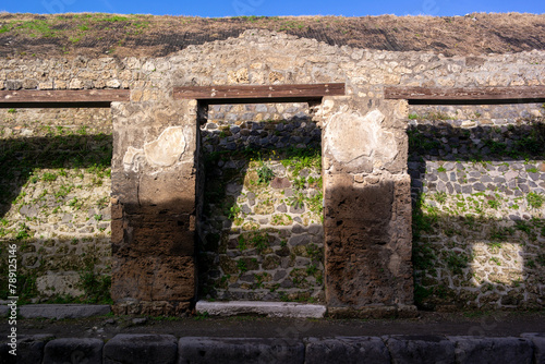 Ruins of Pompeii. Naples, Italy photo