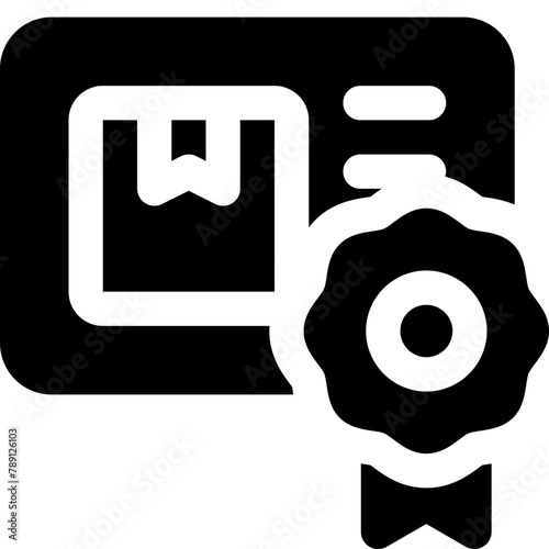 certificate icon