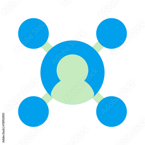 affiliate duo tone icon