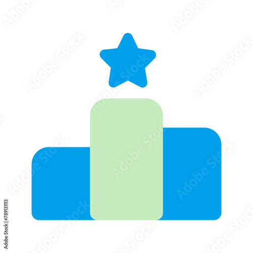 rank duo tone icon