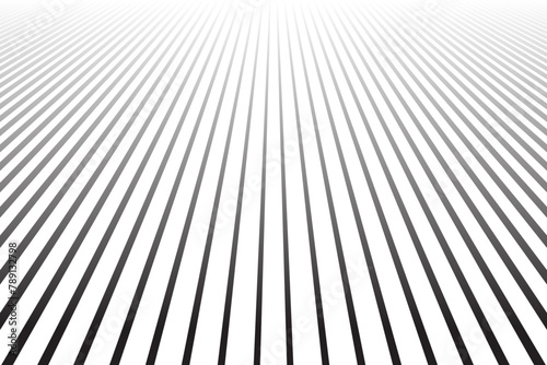 Straight Lines in Diminishing Perspective. Abstract Textured Background. 
