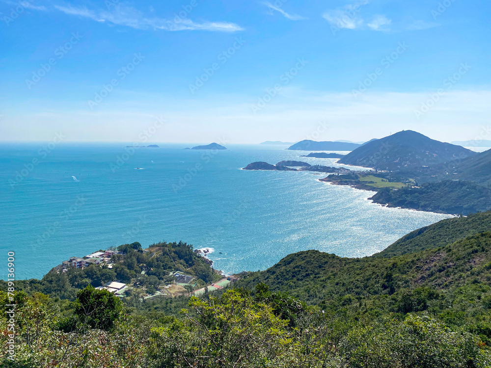 Scenic Vista of Cape Collinson on Hong Kong Island