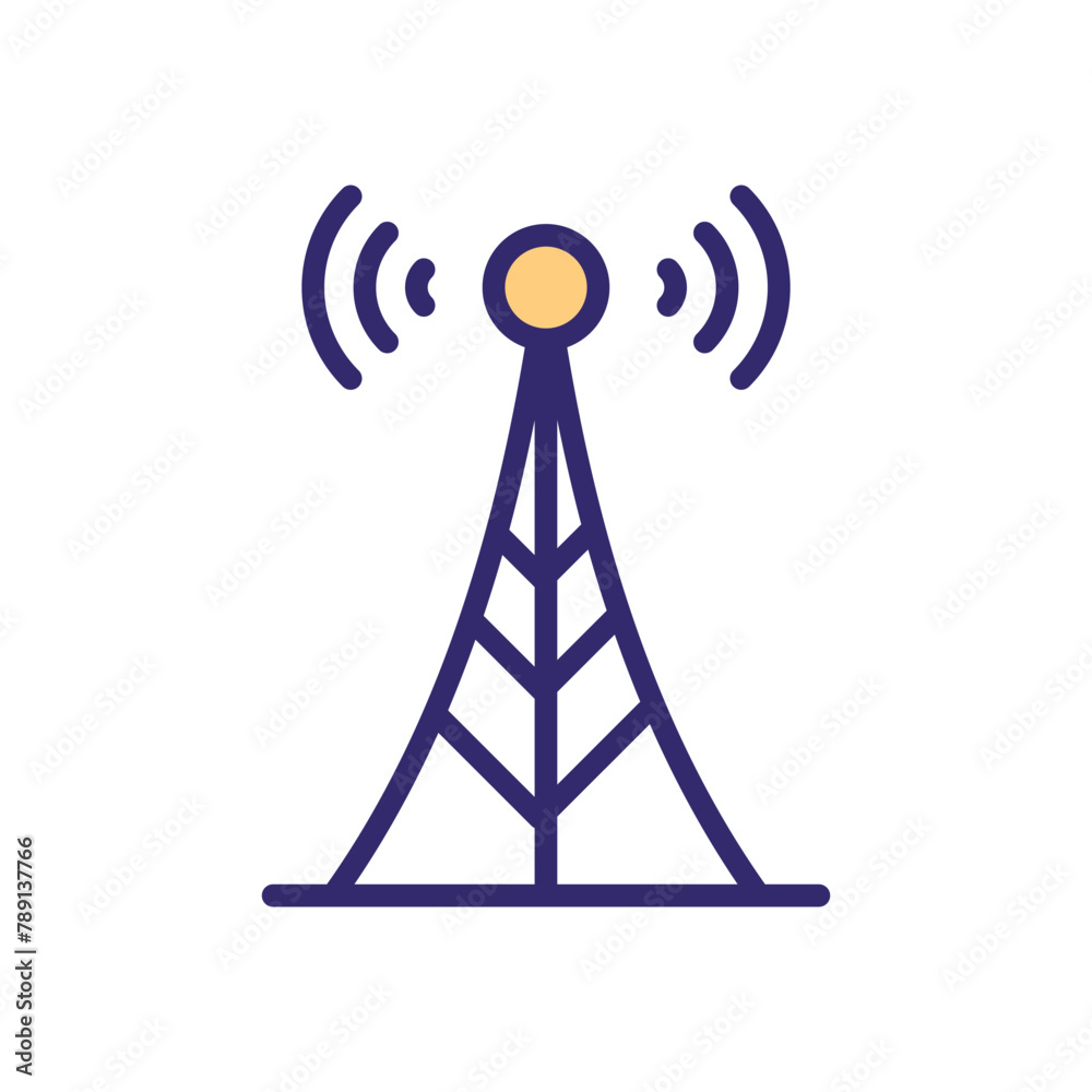Antenna vector icon Antenna vector icon