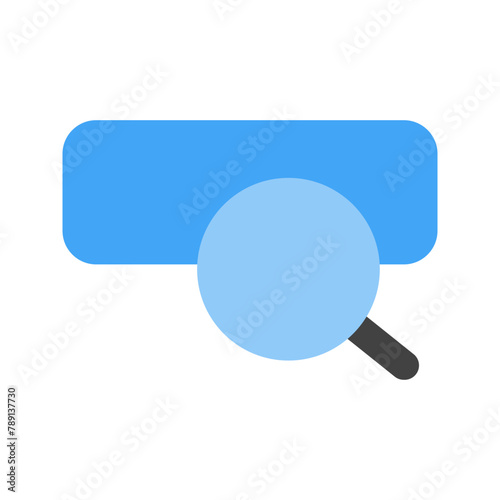 search bar flat icon