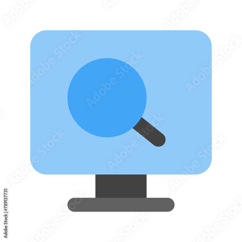 search engine flat icon