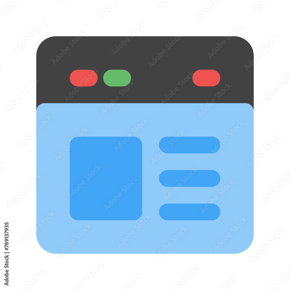 blog flat icon blog flat icon