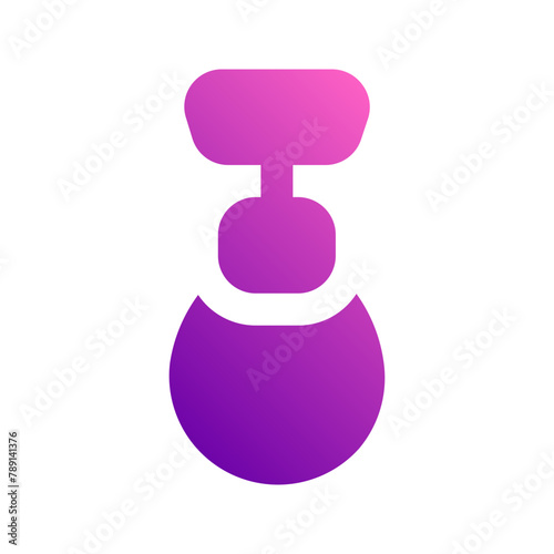 punching ball gradient icon
