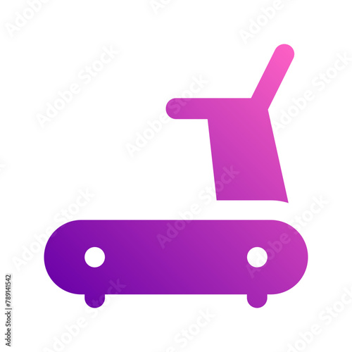 treadmill gradient icon