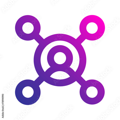 affiliate gradient icon